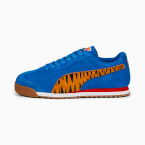 Cheap Cerbe Jordan Outlet x FROSTED FLAKES Roma Sneakers, Lapis Blue-Flame Orange